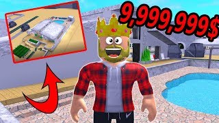 САМЫЙ ДОРОГОЙ ОСОБНЯК В МИРЕ ЗА 9,999,999$! ROBLOX TYCOON