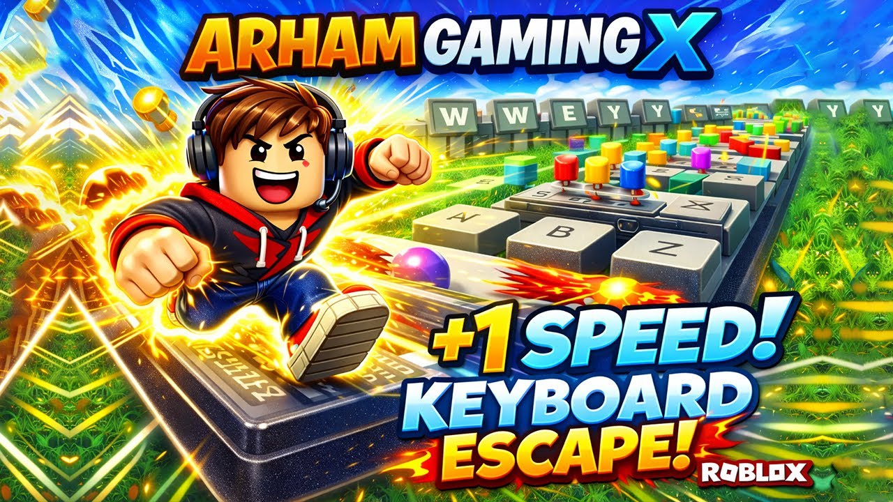 This Keyboard Escape Made Me SUPER FAST! ⚡ | Roblox