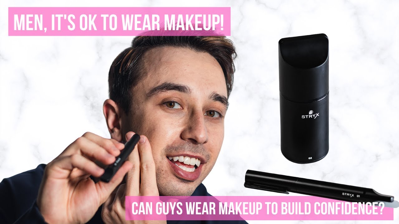 Men It's OK to Wear Makeup Can Guys Wear Makeup to Build Confidence