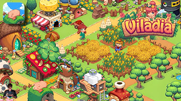 Viladia: Cozy Pixel Farm First Gameplay Walkthrough | Android / iOS 
