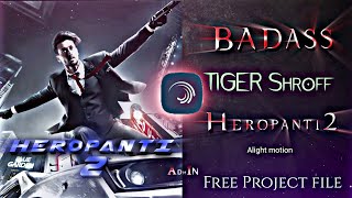 HEROPANTI 2 QUICK Trailer Edit 🥴 | Heropanti2 Edit | YouTube ADMIN | Preset In The Disc 👇✨ screenshot 3