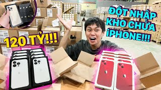 VLOG ĐỘT NHẬP KHO CHỨA iPHONE 13 TRƯỚC NGÀY MỞ BÁN: SƠ SƠ HƠN 120 TỶ!!!