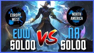 BACK TO NA! Whats The Difference Between EUW & NA SoloQ