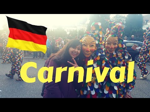 First time at Carnival Parade in Germany | 2018 Gengenbach, Black Forest | travel video