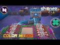 COLOR MIXING for AQUAMARINE 🟦 In Shapez 2 Launch 1.0 Manufacture Mode