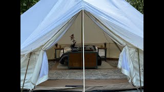 Life inTents Timberline Exchange 6M Bell Tent Review, with Setup and Maintenance Tips