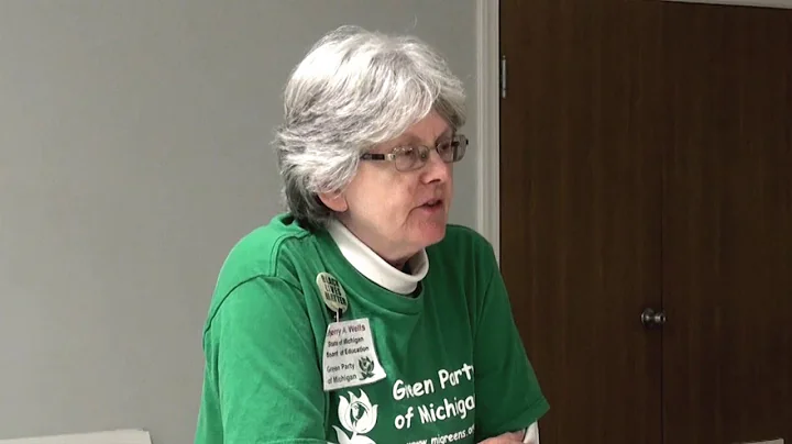 GREEN PARTY MI CANDIDATE MINUTE - Sherry A. Wells ...