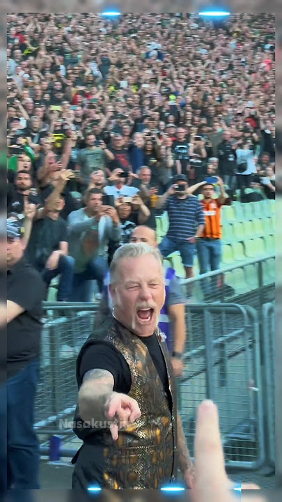 Metallica  Finland 2024 #jameshetfield #guitar #shorts #heavymetal