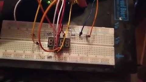 Compteur Modulo 10000 (Arduino Uno + afficheur 7seg 4digit)