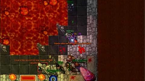 Tibia - Aldrius - Warlock Vampire Shield Quest