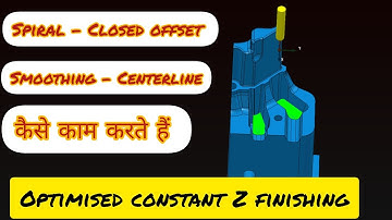 OPTIMISED CONSTANT Z FINISHING POWERMILL COMPLETE TUTORIAL BEGINNER VMC PROGRAMMING #delcam