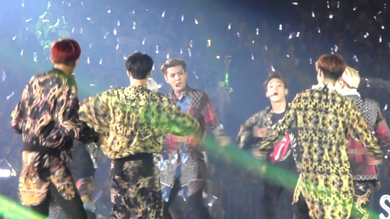 [Fancam] 140601 EXO Sorry Sorry + Dream Girl + Genie + Gee  - The Lost Planet Concert in Hong Kong