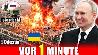 Nach Angriff auf den Hafen Odessa – Iskander-M mit Streumunition legt die Brücke von Mayaky lahm