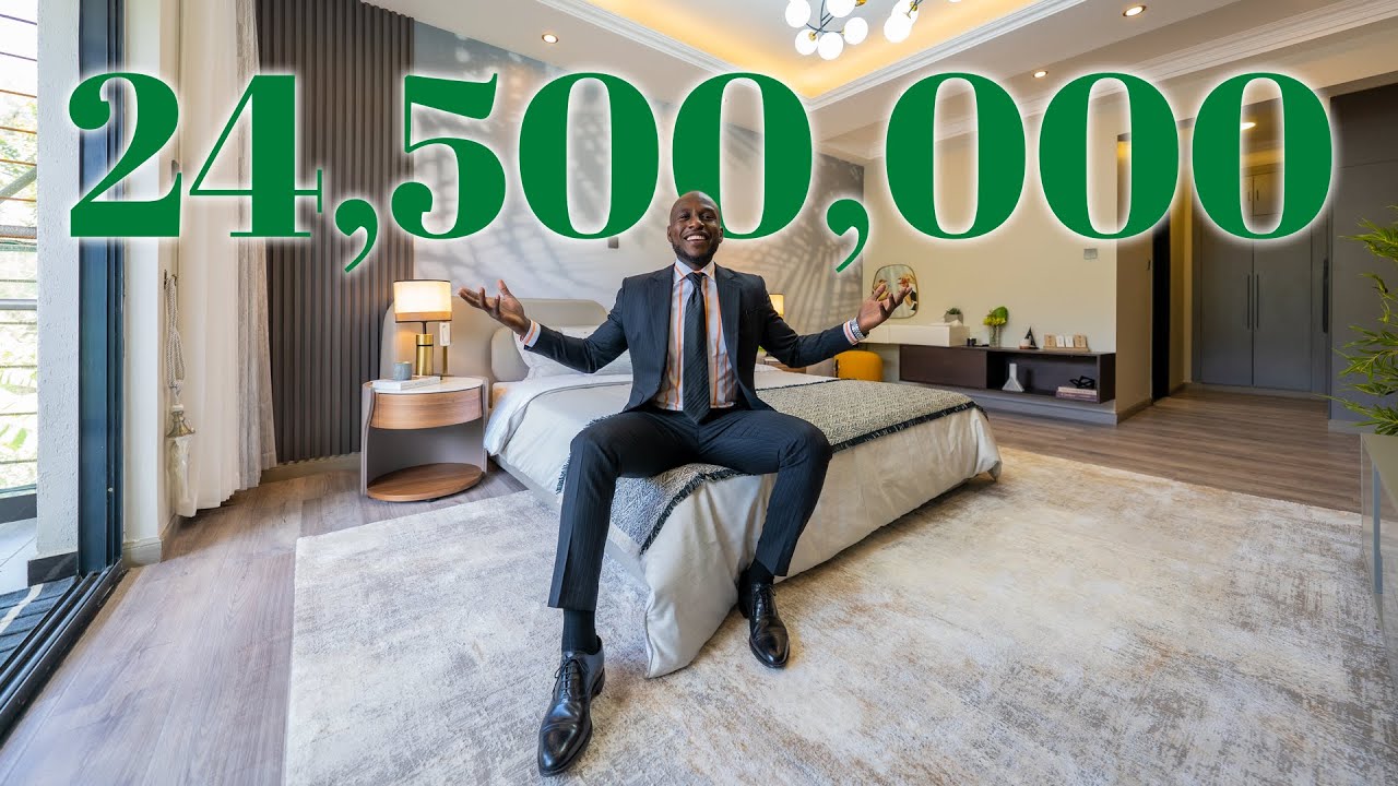 Touring a Ksh 24,500,000 4-Bedroom Residence in Lavington Featuring the Most Exclusive Finishes