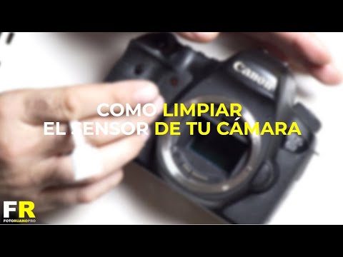 Cómo limpiar el sensor tu cámara. - YouTube