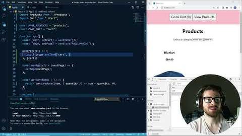 How to persist the shopping cart state to local storage