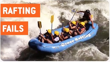 River Rafters Flip Over in the Same Spot | Man Overboard