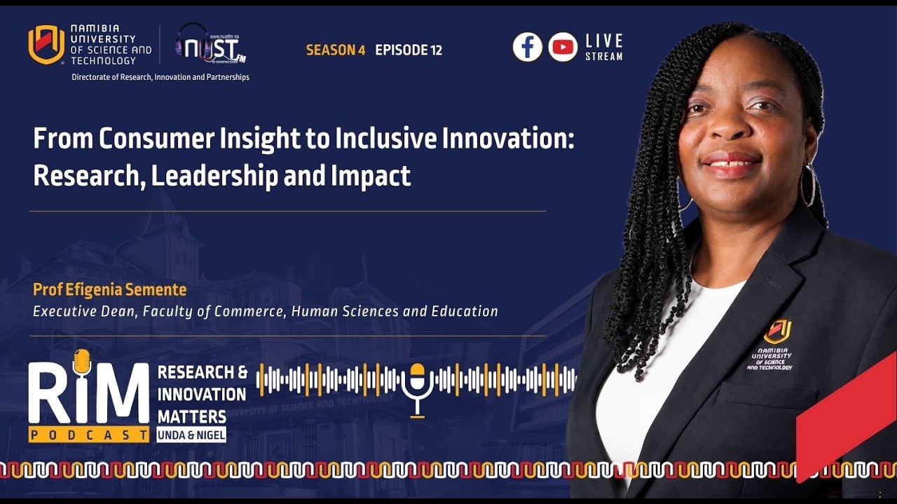 Still from Research and Innovation Matters | Season 4, Episode 12: Prof Efigenia Semente