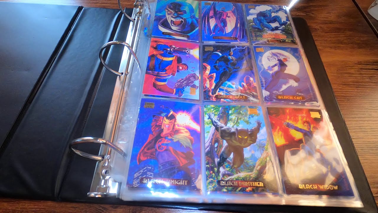 1994 Marvel masterpieces full set