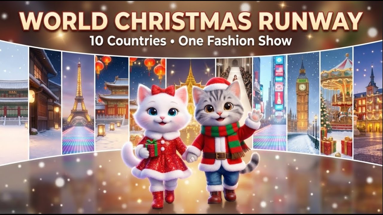World Christmas Runway: Purrfect Dance Fashion Story :Emira & Karos
