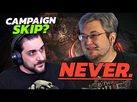 Why PoE 2 Will NEVER Have a Campaign Skip - Jonathan Interview