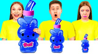 Download Lagu Big, Medium and Small Plate Challenge | Funny Food Challenges MP3