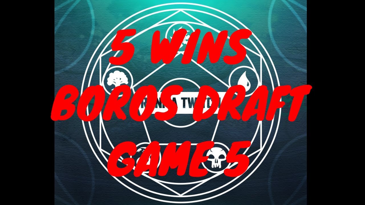 5 Wins | Boros Aggro | Competitive DRAFT | Game 5 | MTG Arena
