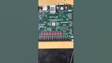4-Channel Hexadecimal counter using Xilinx FPGA and Clock-Division