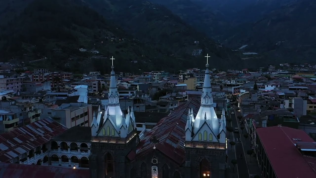Banos Ecuador Drone Shots