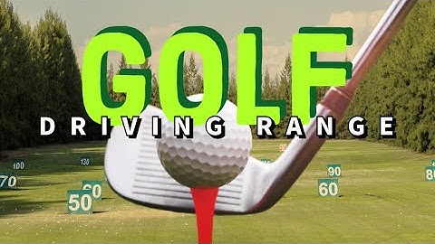 GOLF SWING RANGE & FLIGHTSCOPE MEVO PLUS COMPILATION #golfer #zachriddlegolf #flightscope #golf