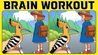 Spot the 3 Differences | Brain Workout 《A Little Difficult》