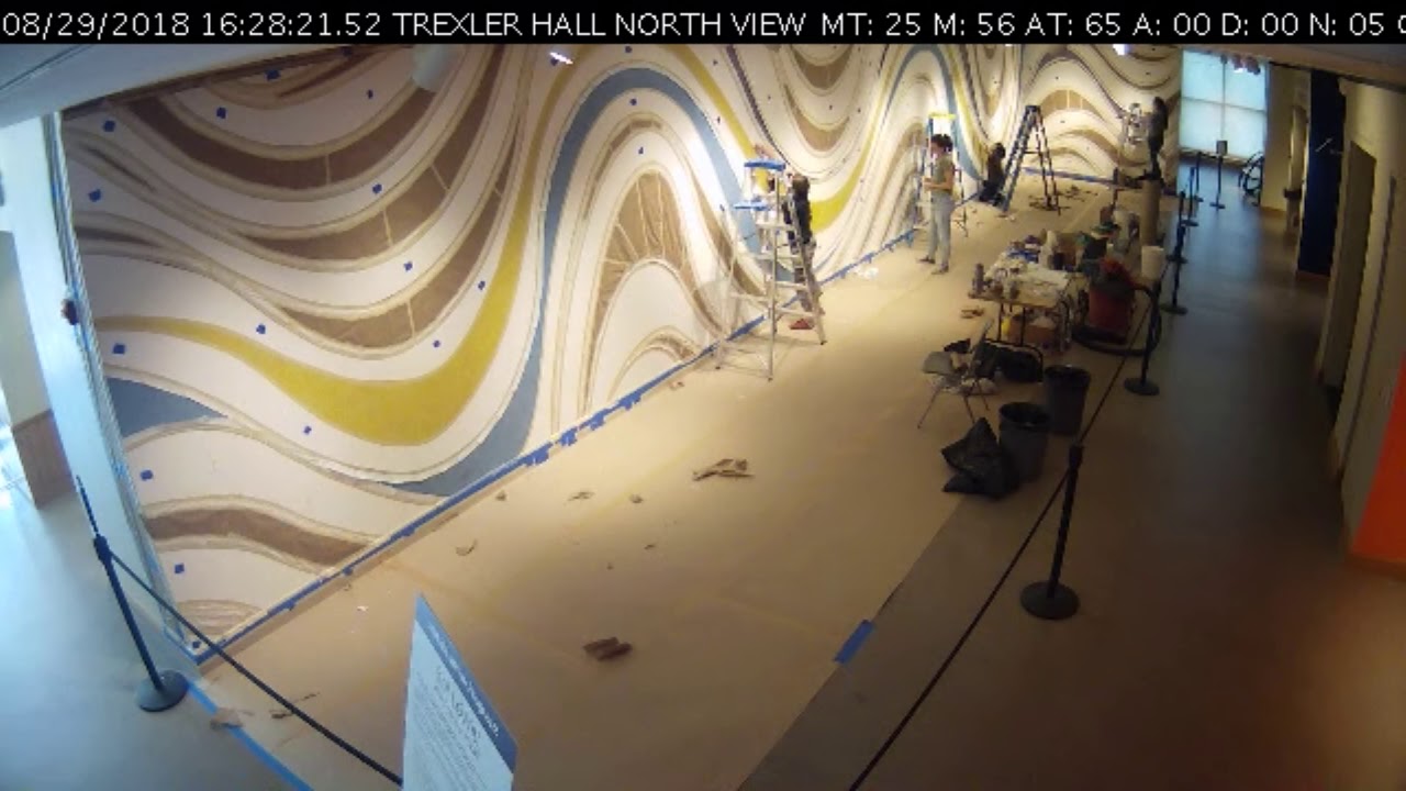 Creating Sol LeWitt's "Wall Drawing 