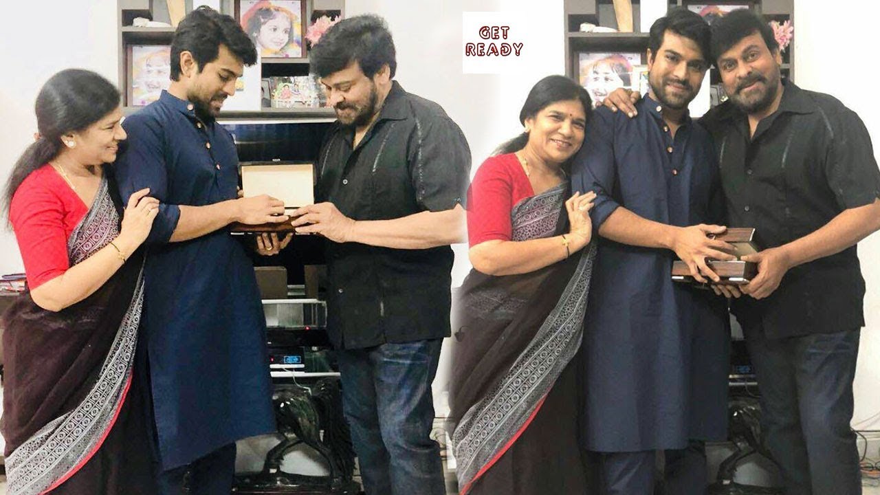 Chiranjeevi and Surekha Surprise Gift to Ram Charan | Ram Charan Birthday Celebrations | Get Ready