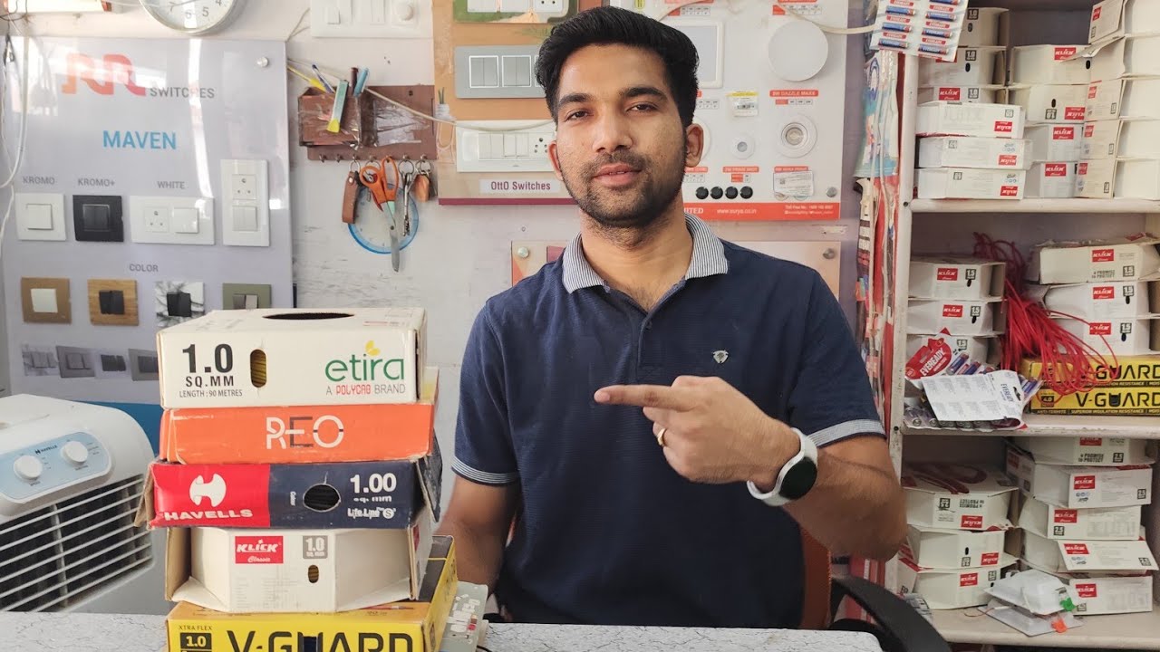Havells || Vgaurd || Click || polycab || standard wire 🔥comparision with price  ✅ July 2024