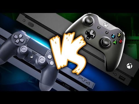 PS4 Pro VS Xbox one X Кто быстрей,шустрей и т.д