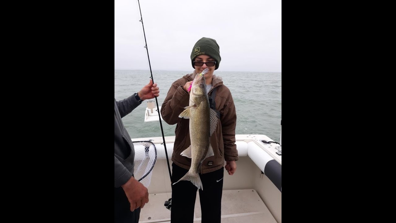 Lake erie walleye charter YouTube