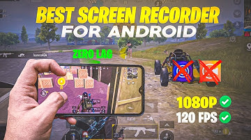 BEST NO LAG SCREEN RECORDER FOR ANDROID GAMING || 4K Screen Recording App For ANDROID IN 2025