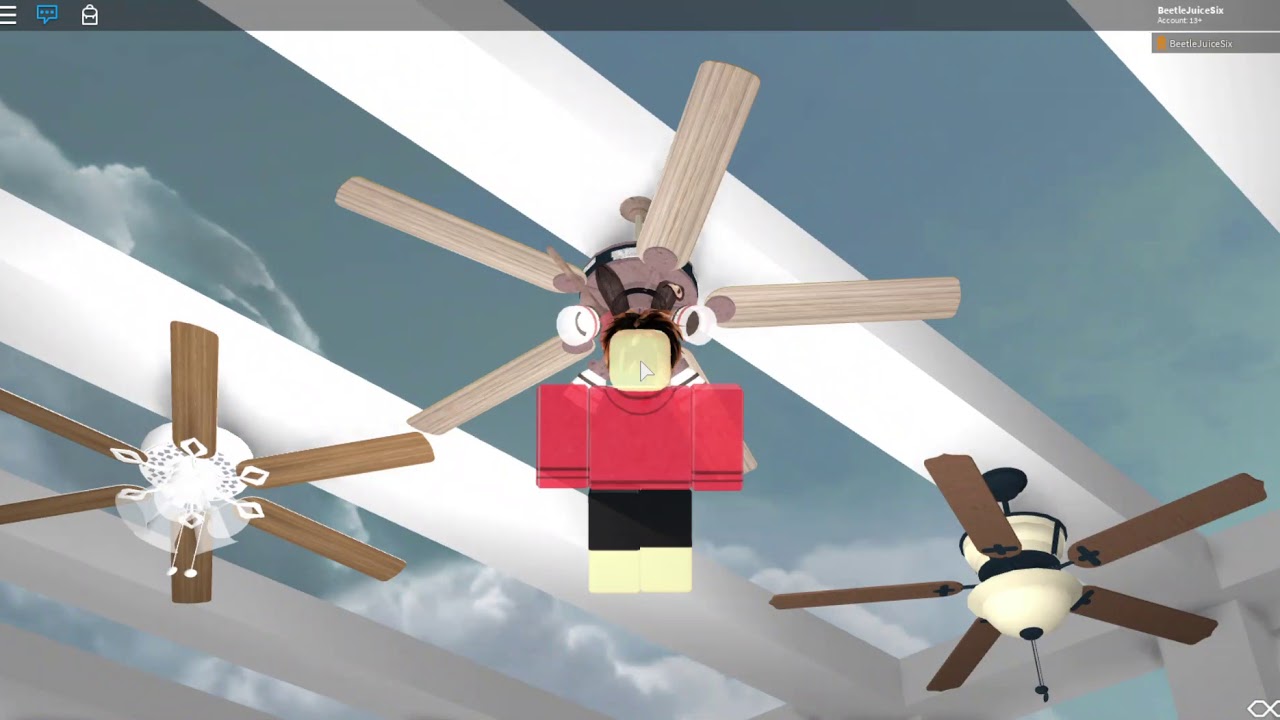 Roblox Six Famous Ceiling Fans Update 3 18 18 Youtube