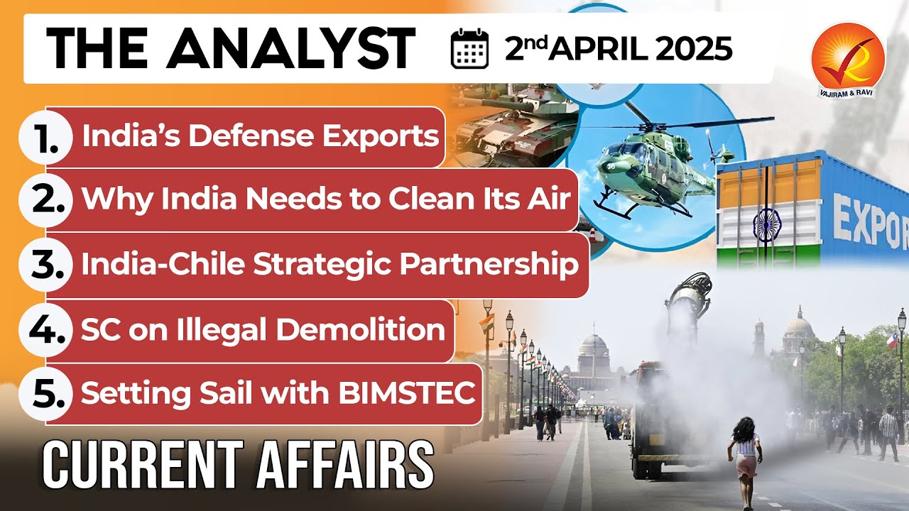 Daily Newspaper Analysis 2nd Apr 2025 | The Hindu Analysis | Indian ...