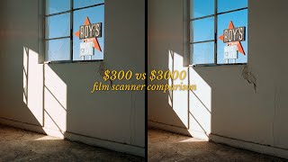 $300 vs $3000 film scanner comparison | Plustek 8100