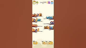 Bird sort color game level 811 #gameartdesign #leveldesign #games #gameplay #colorgame #3dgamedevelo