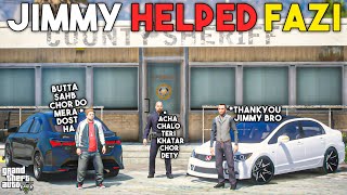 JIMMY HELPED FAZI | MEGA EPISODE#4 | GTA 5 | Real Life Mods #236 | URDU |