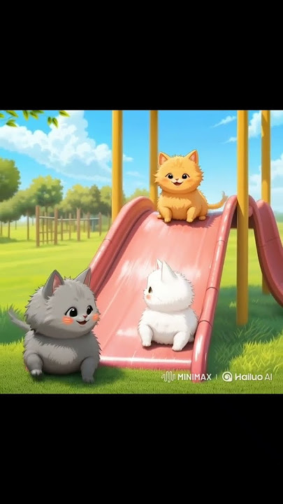 TIGA KUCING BERMAIN PEROSOTAN #shorts #kartun #animasi