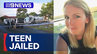 Teenager Jailed Over Murder Of Queensland Mom 9 News Australia