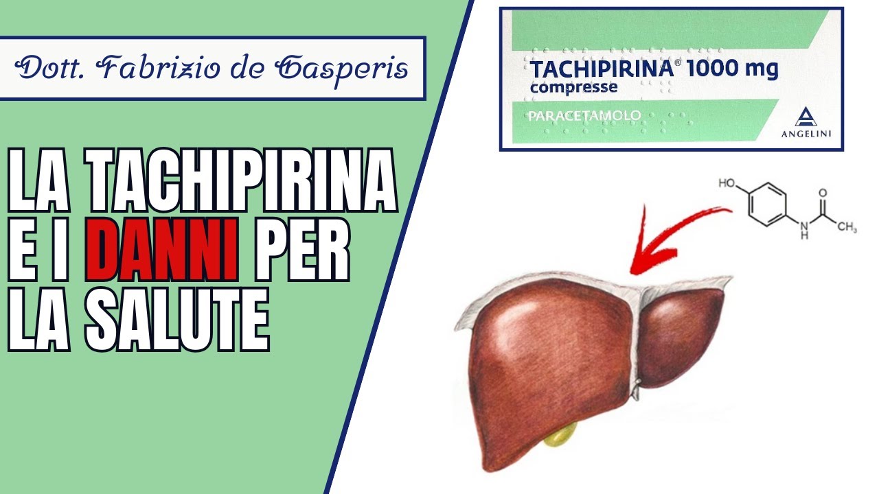 La TACHIPIRINA e i POSSIBILI DANNI alla SALUTE - YouTube