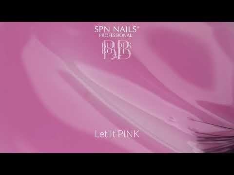 Video: SPN Nails - Żel w butelce Builder Bottle Soft - Let it PINK 10ml