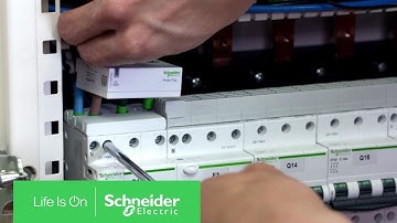 How to Install PowerTag Energy Sensors P63 | Schneider Electric Support
