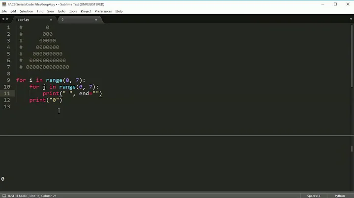 Python Programming Series (Loops 4): Nested loops