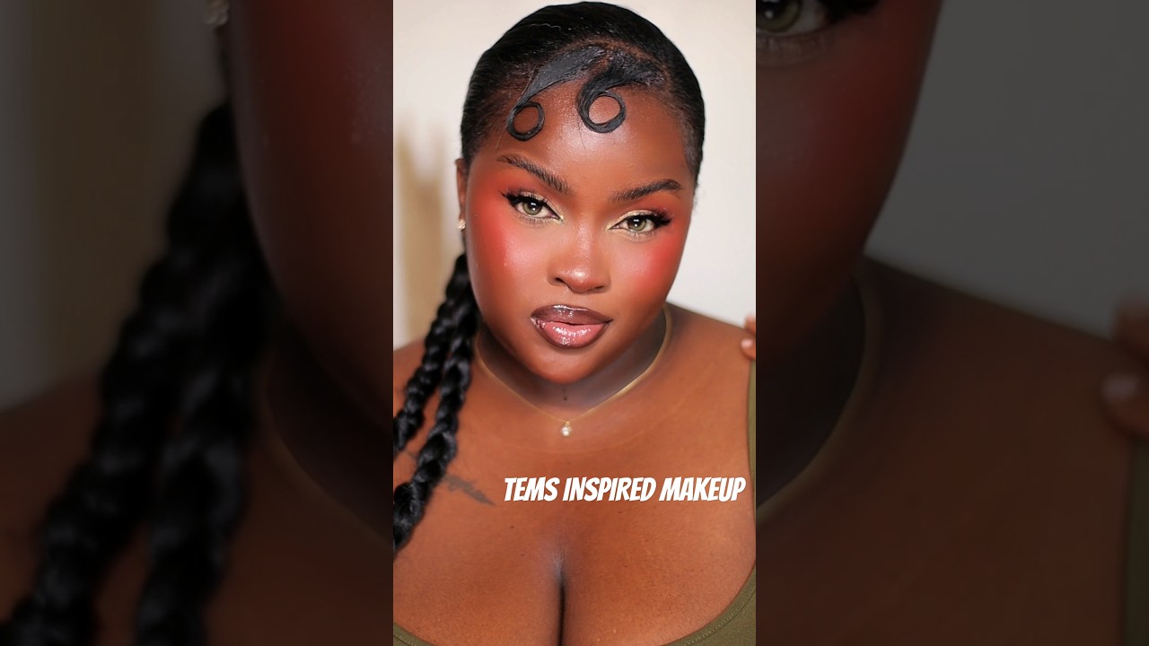 Tems Inspired MetGala Makeup 💄 