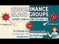 CO-DOMINANCE shown by Blood Group, Multiple Allele and Incomplete Dominance in pea seed